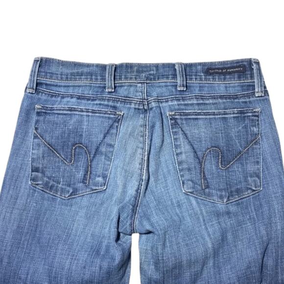 Citizens of Humanity size 27 Jeans Low Waist Bootcut medium Wash - Picture 3 of 4